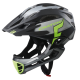 Casco Cratoni C-Maniac Pro (MTB) Tg. S/M (52-56cm) nero/lime opaco