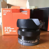 Sony E 35mm f/1.8 OSS SEL35F18