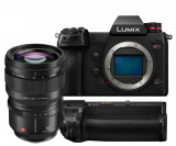 Panasonic Lumix DC-S1R Body + Battery Grip 7BGS1E +Ob.50 mm 1,4 -Usata