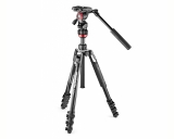 Manfrotto MVKBFRL-LIVE Kit Befree Live Levier avec Tête Fluide MVH400AH en Aluminium