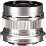 OLYMPUS OB. EW-M 12MM F/2 Silver -USATO-
