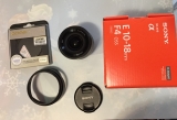 Sony E 10-18 mm F4 OSS