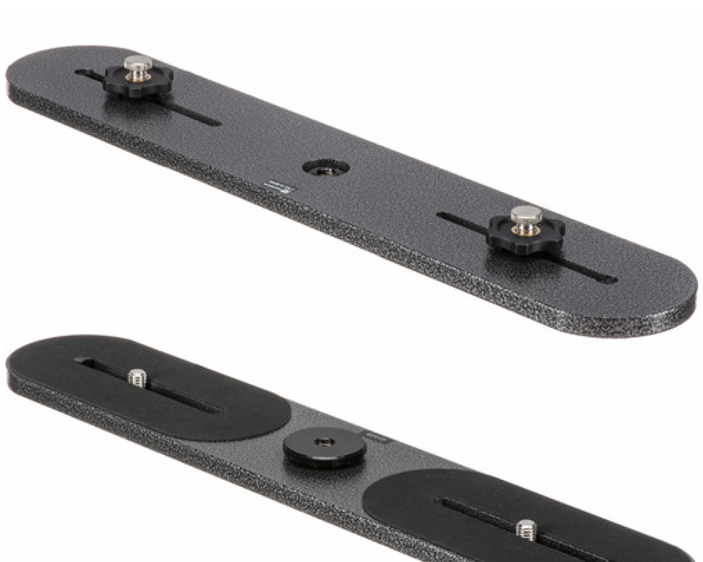 Gitzo piastra a doppio attacco