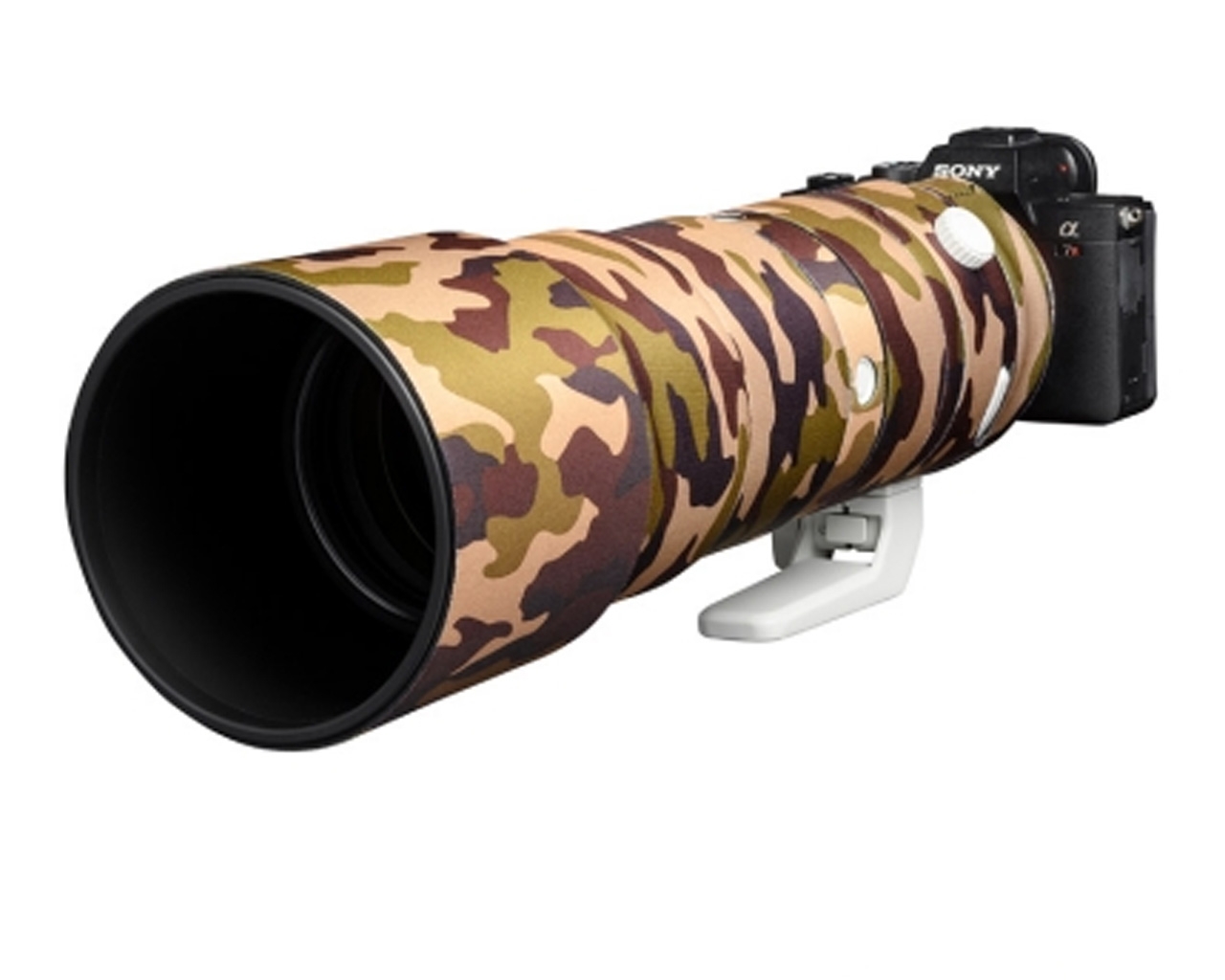 Easycover - Lens Oaks for Sony FE 200-600 F5.6-6.3 G OSS Brown Camouflage