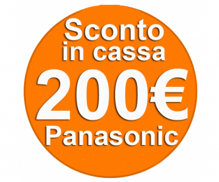 Sconto in cassa 200 euro