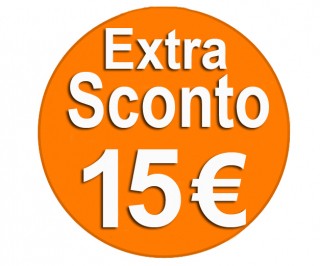 Sconto extra subito 15 euro