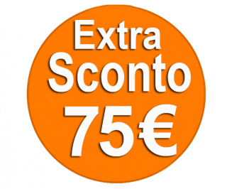 Sconto subito 75 euro