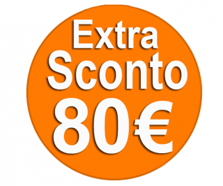 Sconto subito 80 euro