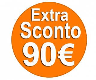 Sconto subito 90 euro