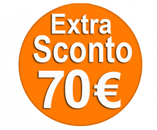 Sconto subito 70 euro