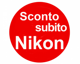 Sconto subito -Nikon