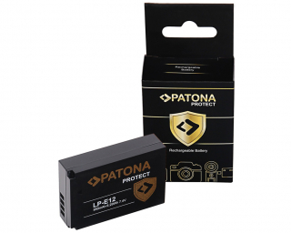 PATONA PROTECT BATTERY CANON  EOS-M50 LP-E12