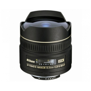 NIKON OB. AF DX FISHEYE-Nikkor 10,5mm f/2,8 G -realizzo