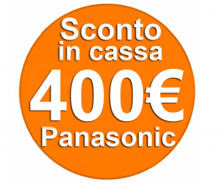 Sconto in cassa 400 euro