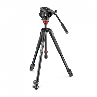 Manfrotto 190X in alluminio + testa MVH500AH