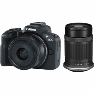 Canon EOS R50 BLK + RF-S 18-45mm IS STM + RF-S 55-210mm F 5-7.1 IS STM