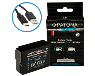 Batteria Patona DMW-BLC12 Platinum 1100mAh (x Panasonic)