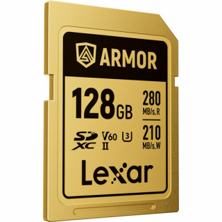 Lexar 128GB ARMOR GOLD UHS-II SDXC IP68 Acciao