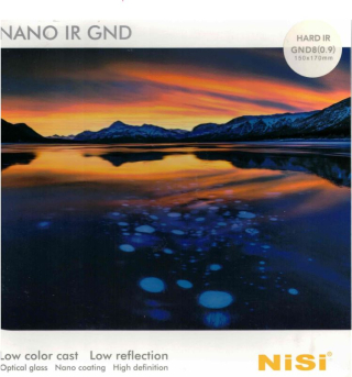 Nisi Medium Graduato HARD Nano IR GND8 150X170MM 0,9/3 Stop