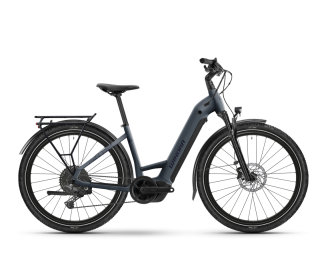 Winora Yucatan X10 Low - Bosch PX - 800Wh - 38 Small - 10v Cues - Plush Pigeon