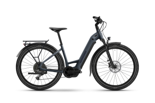 Winora Yucatan X10 Low - Bosch PX - 800Wh - 38 Small - 10v Cues - Plush Pigeon