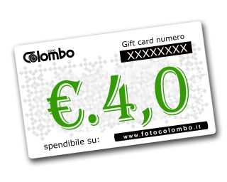 Gigft Card   4 euro compresa
