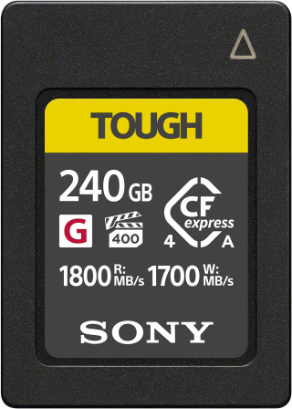 Sony - CF Express 2400GB Type A Tough Serie G 1800Mbs/1700Mbs