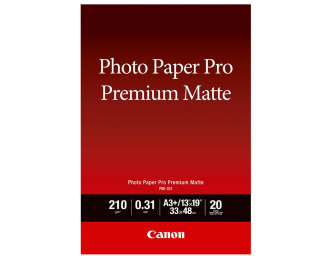 Canon - Carta A3+ Pro Premium Matte 210 GR 20 F
