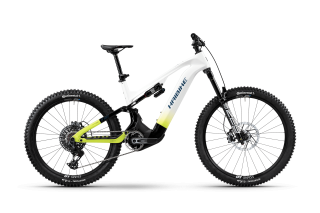 Haibike HYBE CF 11 - High sparkling white/splatter black/radiant green Taglia 49 2026