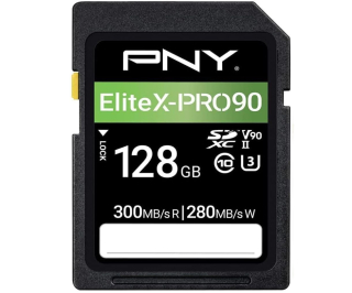 PNY SDXC 128GB 300 mb/s CLASS 10 UHS-II U3 V90
