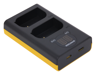 Patona Caricabatteria Usb Dual per Panasonic DMW BLK22