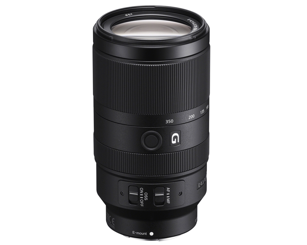 Sony 70-350 mm F4.5-6.3 G OSS APS-C con attacco E-mount