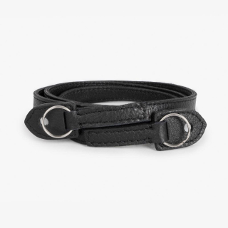 Bronkey Roma #101 - Black Leather camera strap