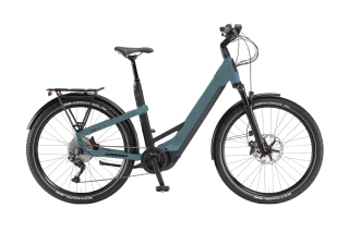 WINORA Yakun X10 Low 27.5'' 80mm 10v 750Wh Bosch Performance CX Smart System Verde 2025 Taglia 50/M
