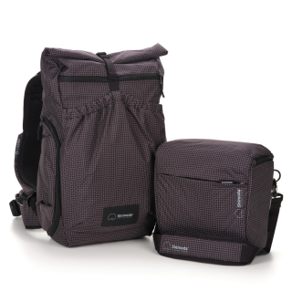 Shimoda Side Lite 22 Starter Kit (w/ Medium Top Loader) - Black/White (520-371)