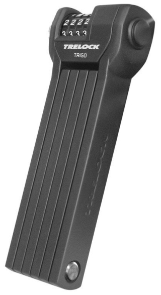 Trelock Lucchetto pieghevole FS 360 CODE 85cm, nero, c. supp. ZF 234 X-Move