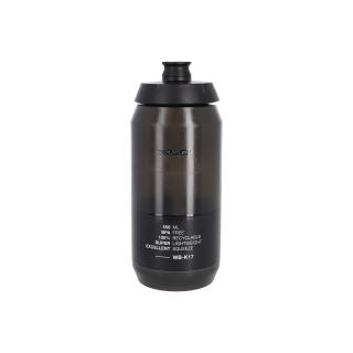XLC Borraccia WB-K17 550ml, nero/trasparente