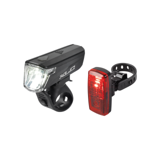 XLC Set di luci a batteria Capella CL-S20 omolog.cod.str.ted. Per tutte le bici