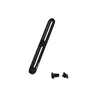 XLC Bottle Cage Rail BC-X09 nero, con viti di fissaggio