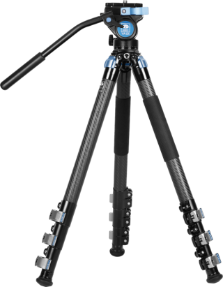 Sirui Treppiede Carbonio L-324F Landscape + VA-F5 Testa Video