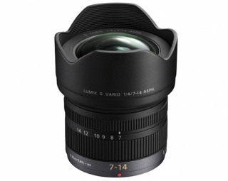 PANASONIC Ob. 7-14mm f/4 ASPH Gar. FOWA 4 Anni