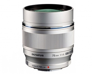 OLYMPUS OB. 75 MM 1,8 DIGITAL SILVER