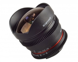 Samyang Ob. 8mm T 3,8  VDSLR II per Canon EF