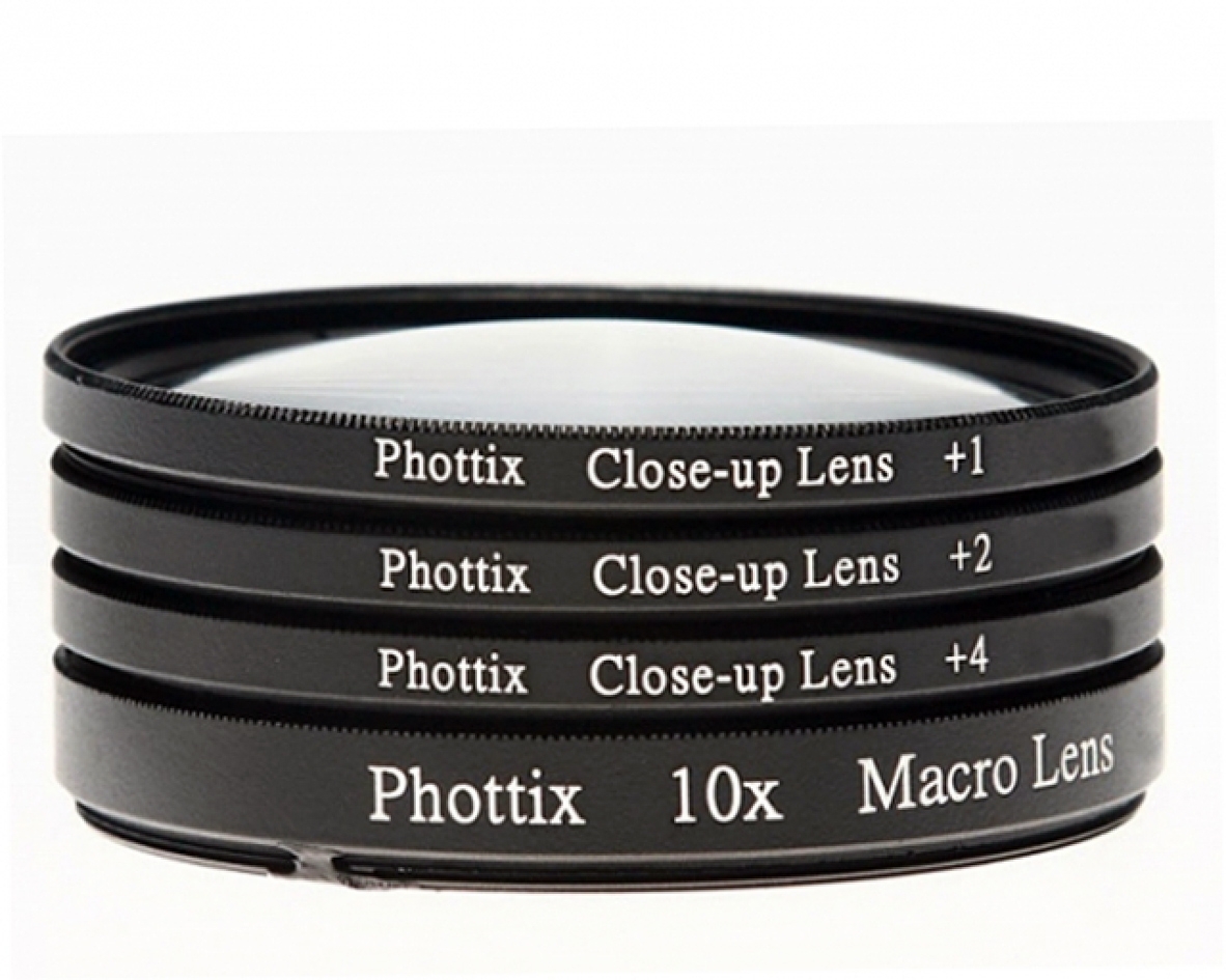 Phottix Macro lens 58 mm close-up +1+2+3/10x