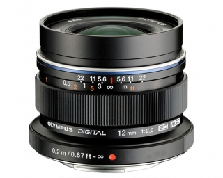 OLYMPUS OB. EW-M 12MM F/2 Black