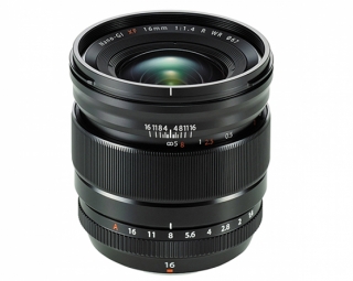 Fujifilm Fuji Fujinon ob. XF 16MM F/1,4 R WR BLACK + paraluce