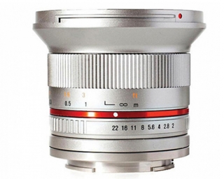 Samyang Ob. 12MM f/2 NCS CS per Canon M Silver