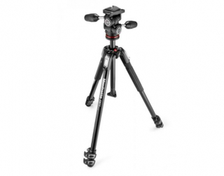 MANFROTTO 190X3 + Testa  804 a 3 VIE MK190X-3W1