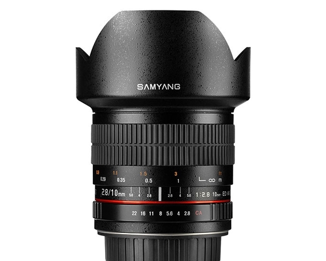 Samyang Ob. 10mm F 2,8 ED AS NCS Sony E per APS-C
