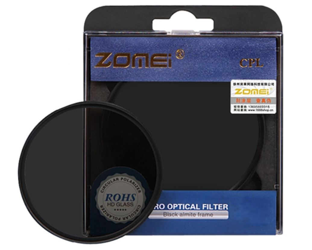 Filtre polarisant circulaire ZOMEI 82 mm